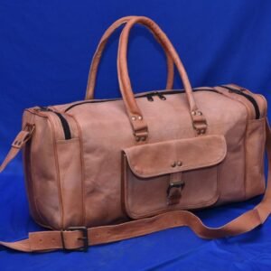 Indian Leather Travel Bag
