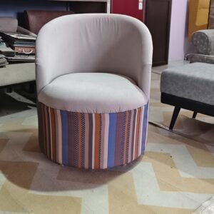 Indian Strapped Fabrics Lounge Chair