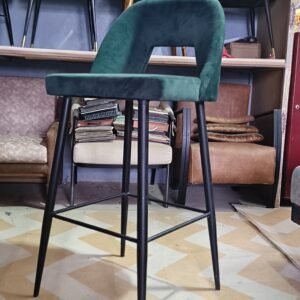 Indian Velvet fabric Bar Stool