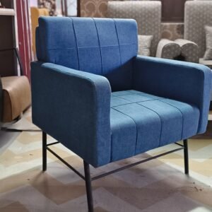 Indian Velvet Lounge Chair