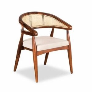 Indian Rattan Cane Dinning Chair