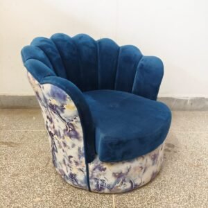 Indian Classic Fabric Lounge Chair